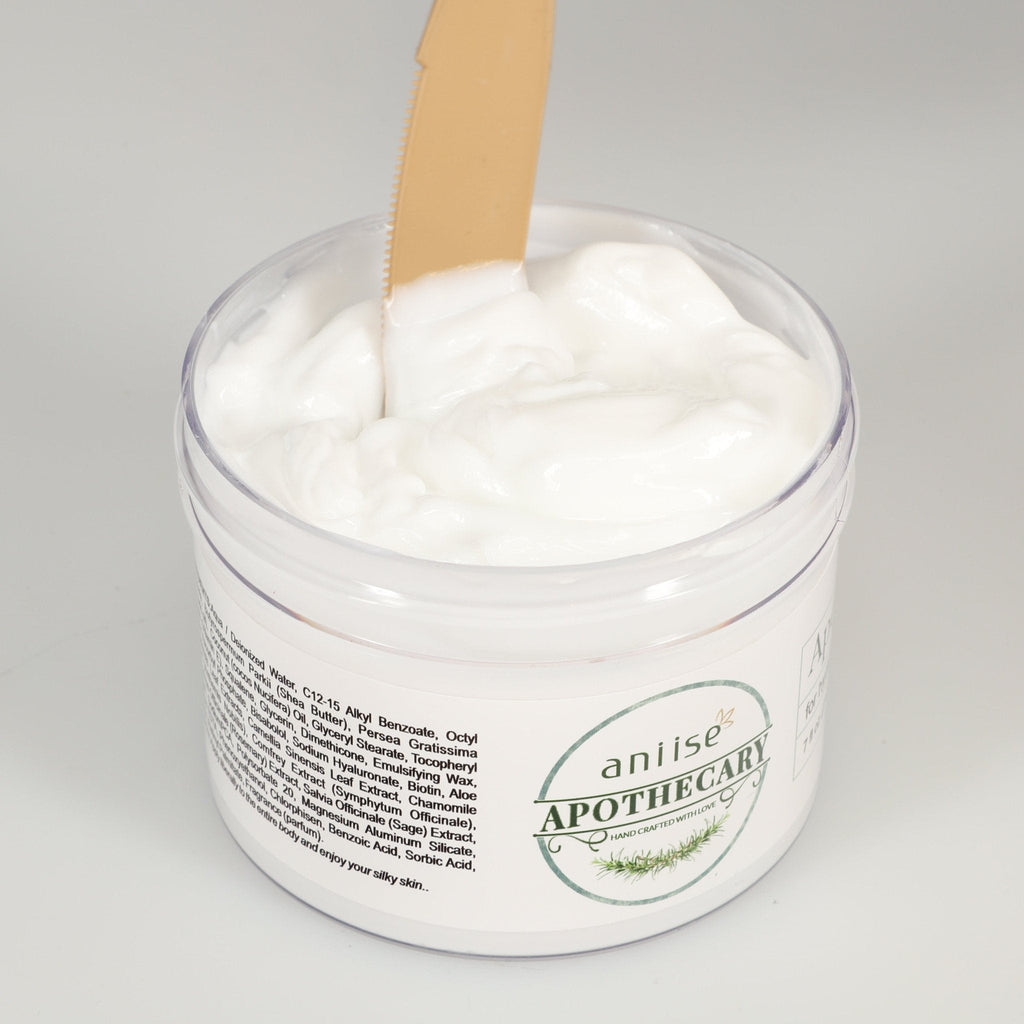 Apothecary Perfume Body Cream | Paraben-Free | Softening & Hydrating | Shea Butter & Collagen | 4 Scents | Aniise