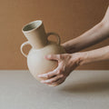 Handcrafted Ceramic Vase | Fire-Kissed Earth Tones | Artisan Made