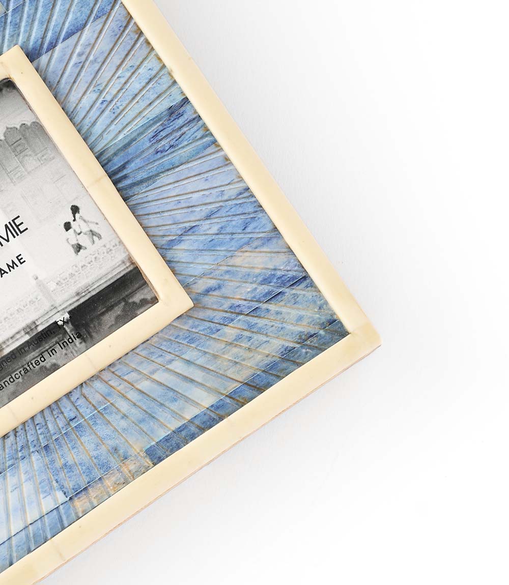 Neela Picture Frame – Coastal Blue