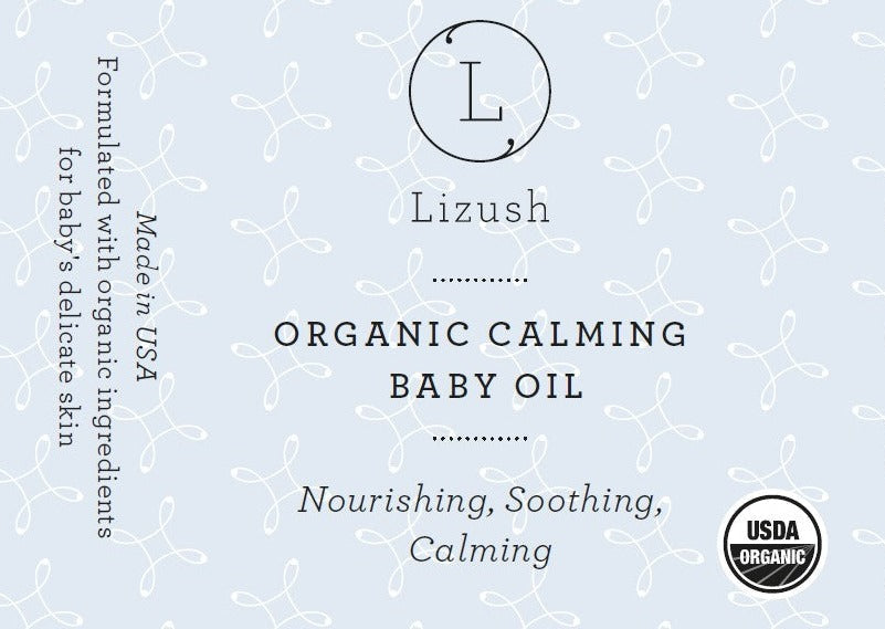 USDA Organic Calming Baby Oil – Natural Baby Skincare
