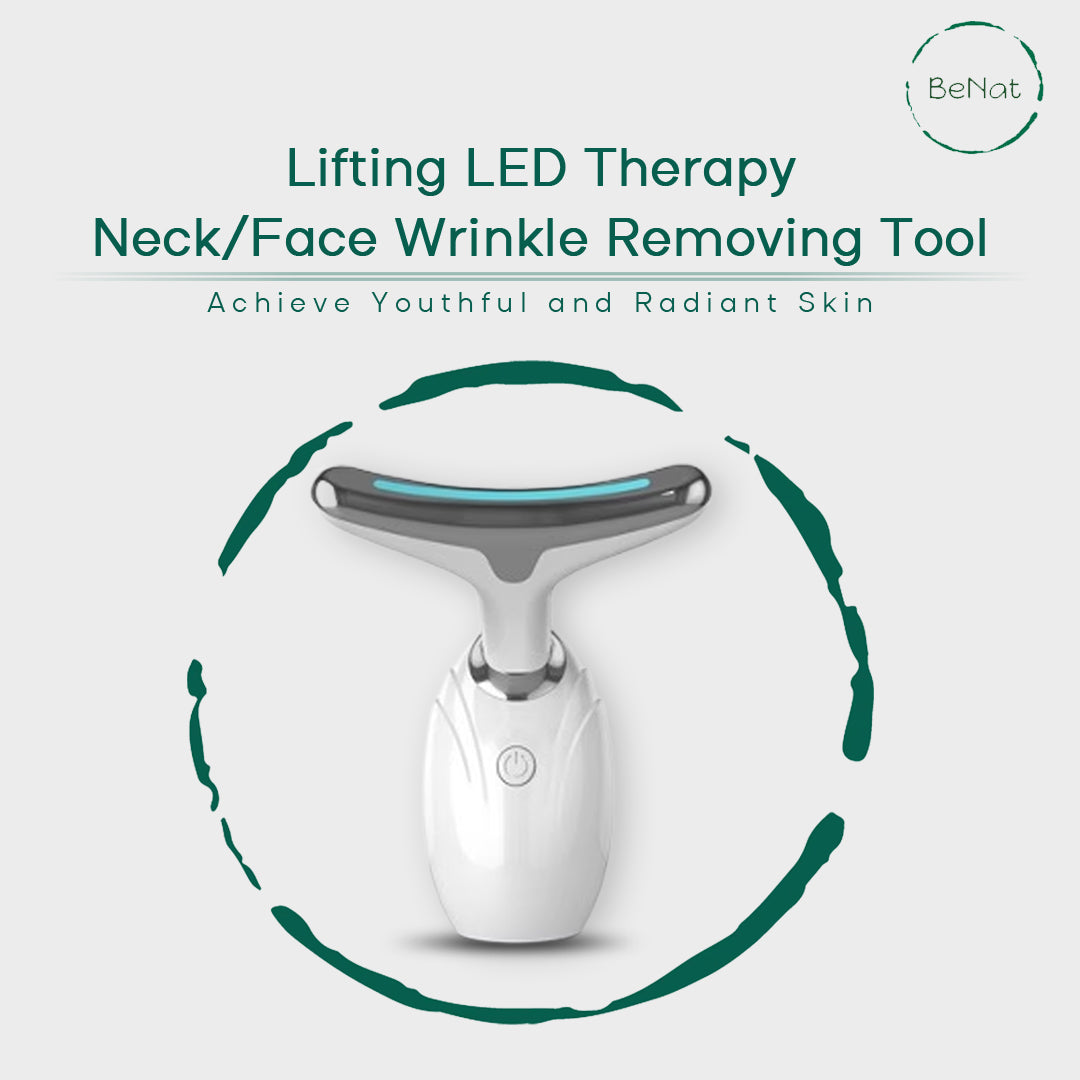 Lift, Sculpt & Glow Toolkit | 3-Device At-Home Spa Bundle | LED Therapy + Electric Gua Sha + Microcurrent | BeNat