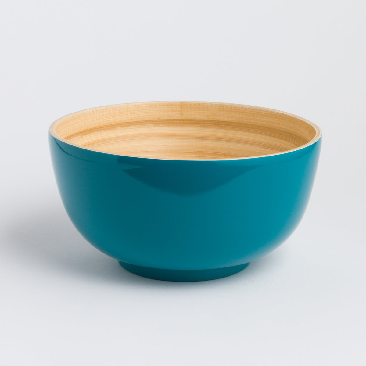 Bamboo Salad Bowl | Medium Ø24cm | Food Safe | Handmade | 11 Colors | Bibol France