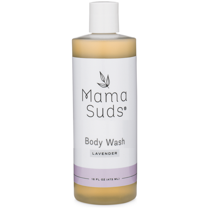 Body Wash | Pure Castile Soap | No Residue | No Synthetics | Lemon | Lavender | Unscented | Sensitive Skin Safe | MamaSuds