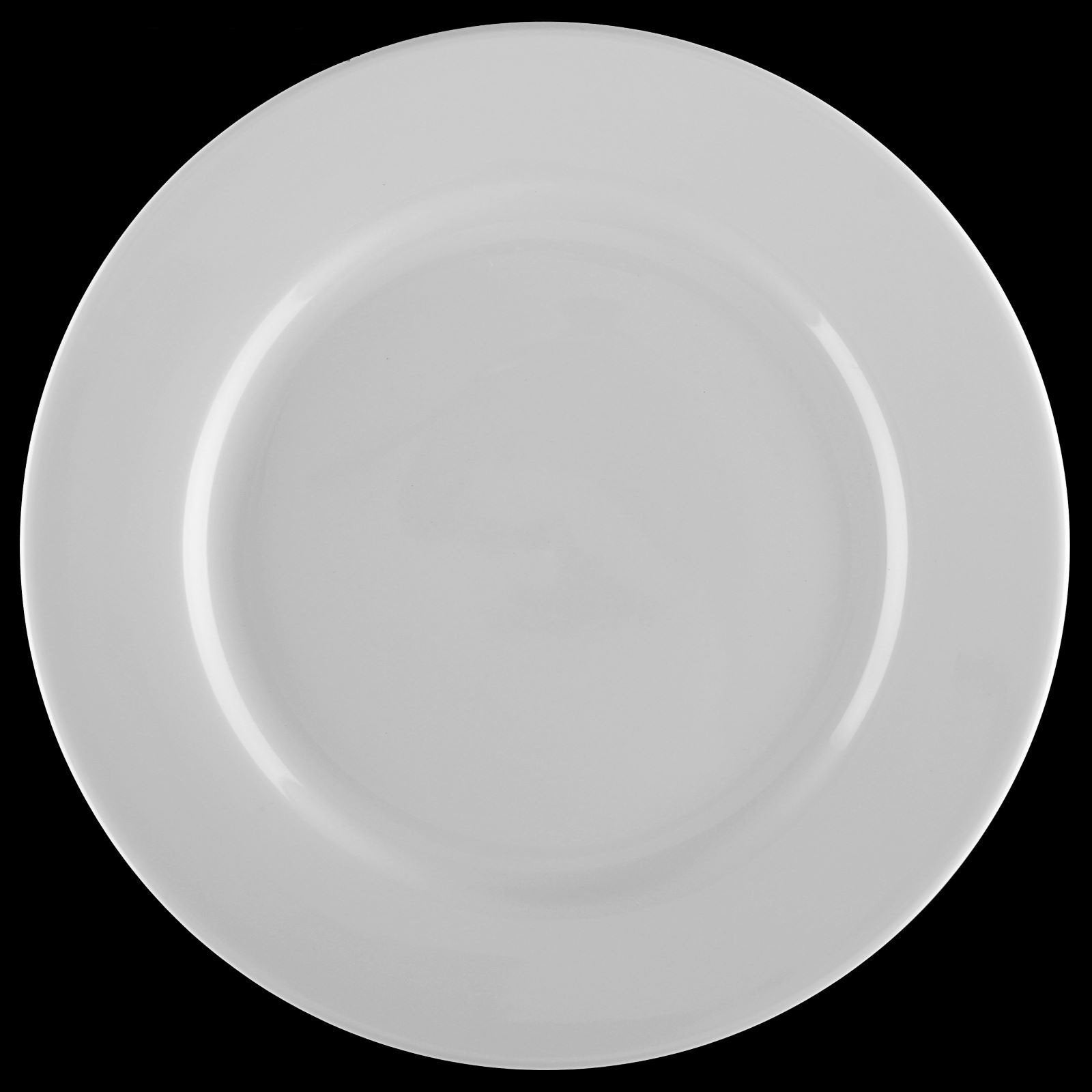 White Fine Porcelain Dessert Plate | 7" | Rolled Rim | Made in England | Wilmax