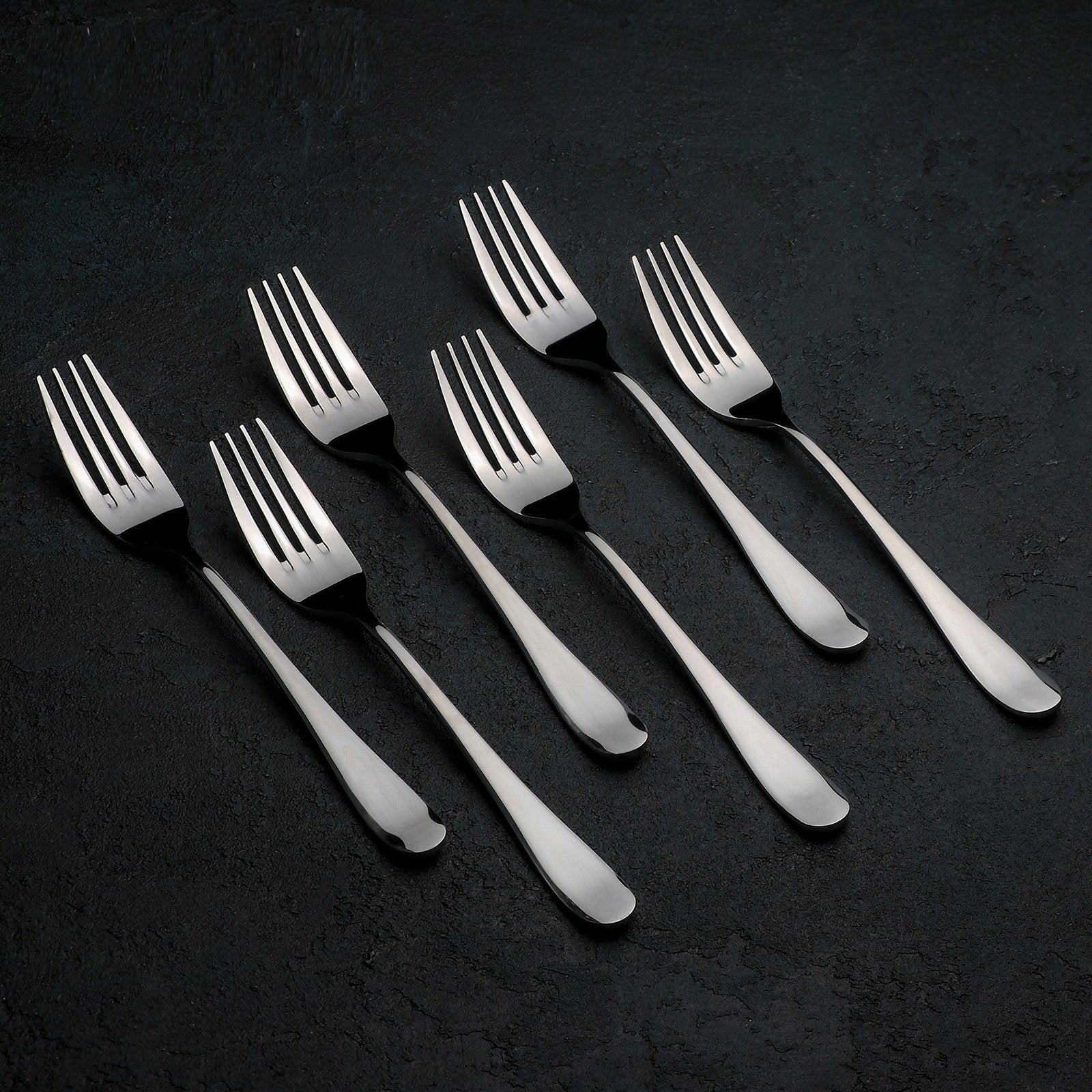 Wilmax Dinner Fork | 8" | High-Polish Stainless Steel | Made in England