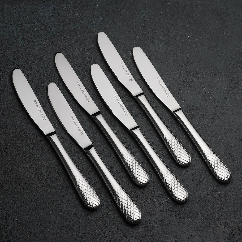 High-Polish Stainless Steel Dinner Knife | 8.5" | Gift Box | Wilmax England
