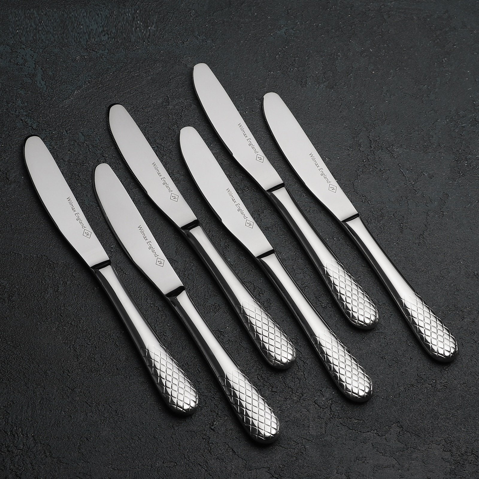High-Polish Stainless Steel Dinner Knife | 8.5" | Gift Box | Wilmax England