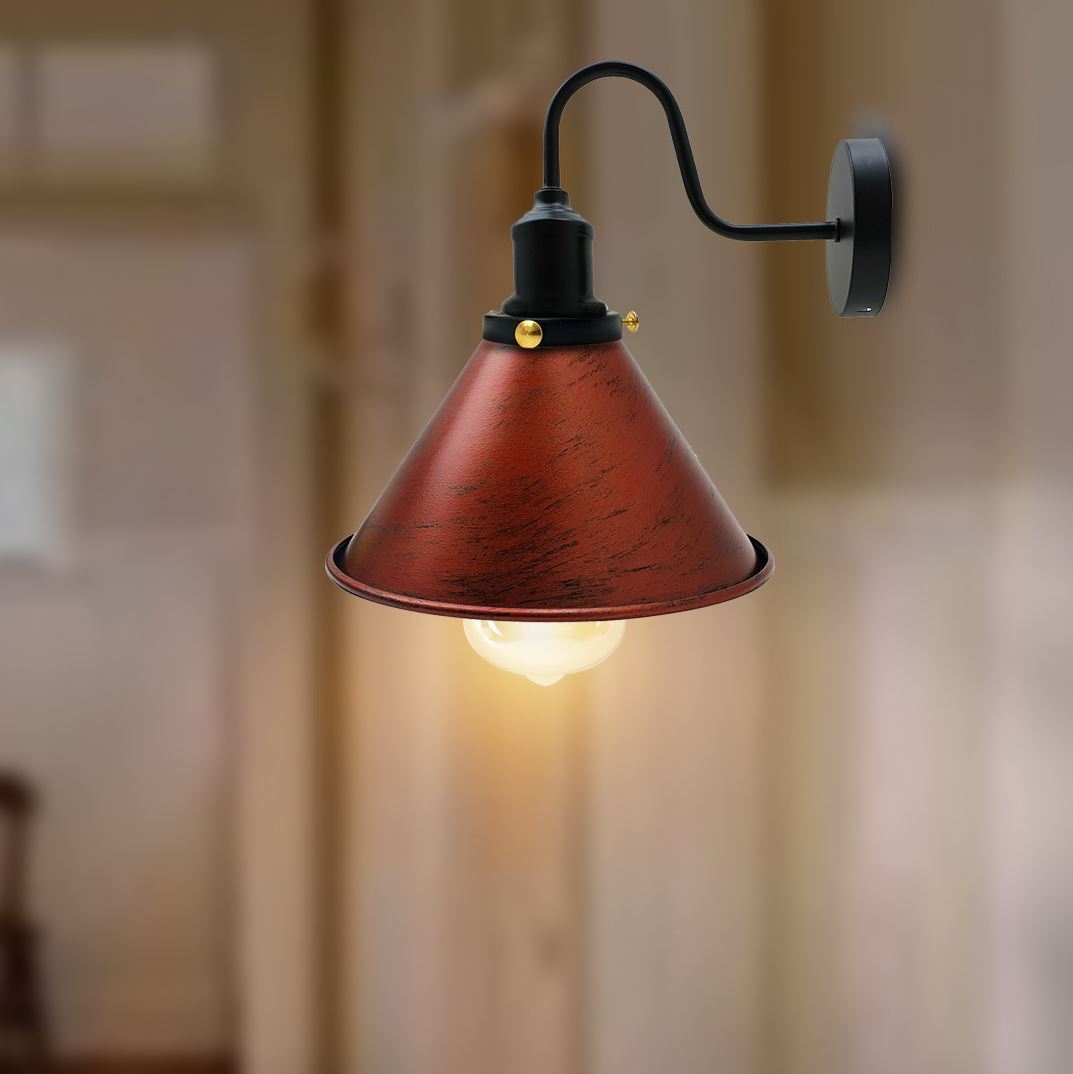 Wall Sconces Indoor E27 Swan Neck Vintage Industrial ~3388