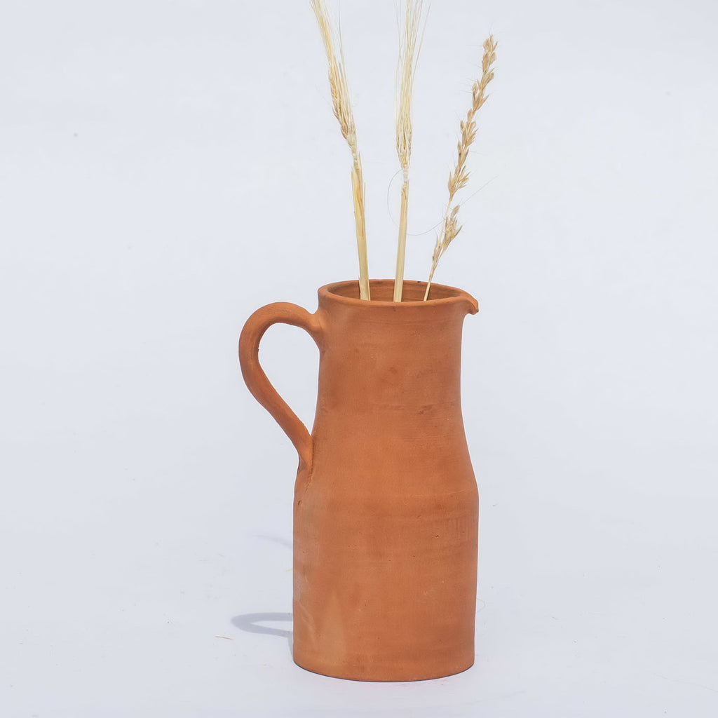 Handcrafted Terracotta Kitchen Collection | Pots & Pitcher | By Alcantara-Frederic