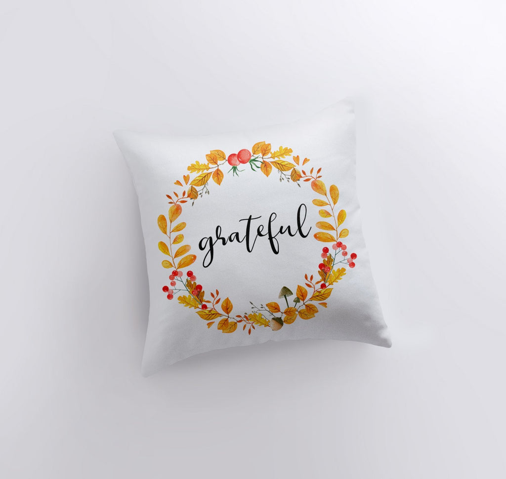 Grateful Thanksgiving Pillow