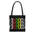 Large Tote Bag Faith Christian Inspiration Biblical Motivation Print