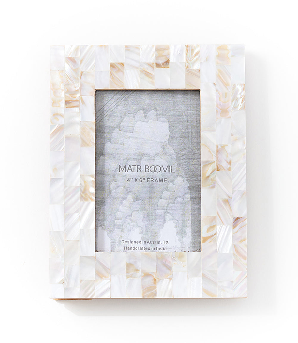 Picture Frame – Mother of Pearl & Mango Wood