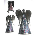 Painted Angels – Metal Art Set of 3