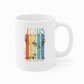 Ceramic Coffee Mug 11oz - Jesus The Truth The Way The Life, Christian