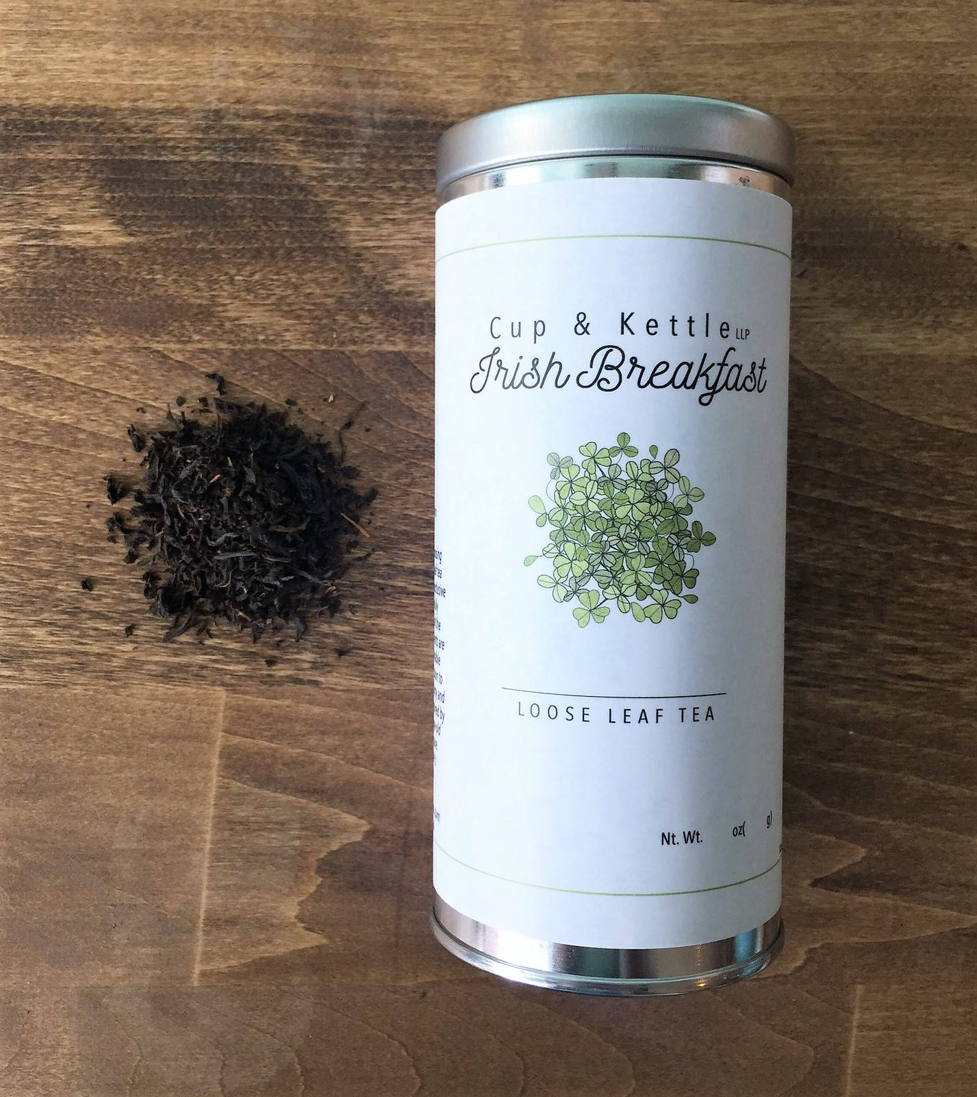 Organic Irish Breakfast Tea | Bold, Malty & Caramel | 3 oz Loose Leaf Tin