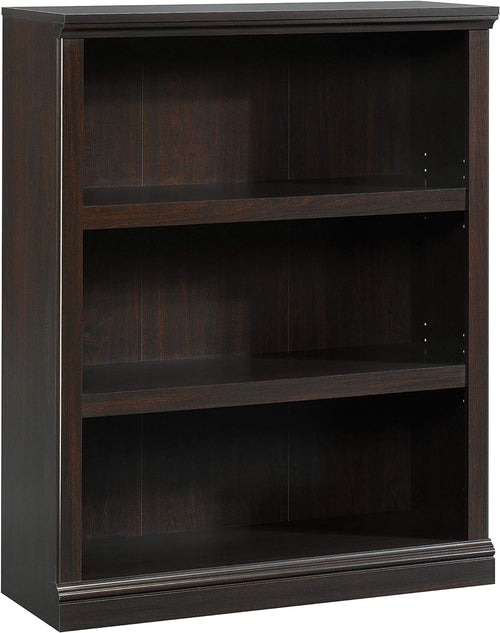 Three Shelf Bookcase In Jamocha Wood Finish 35.28In L 13.23In W