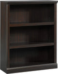 Three Shelf Bookcase In Jamocha Wood Finish 35.28In L 13.23In W