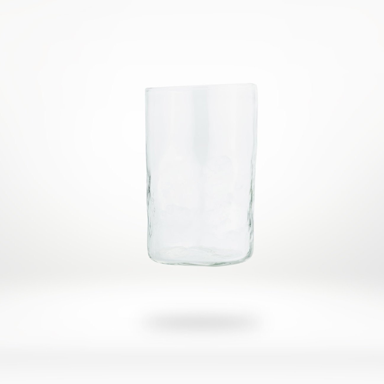 Large Tumbler | Set of 6 | Hand-Blown Recycled Glass | Oaxaca Mexico | 12 oz | Smoke | Clear | Amber | Powered by People
