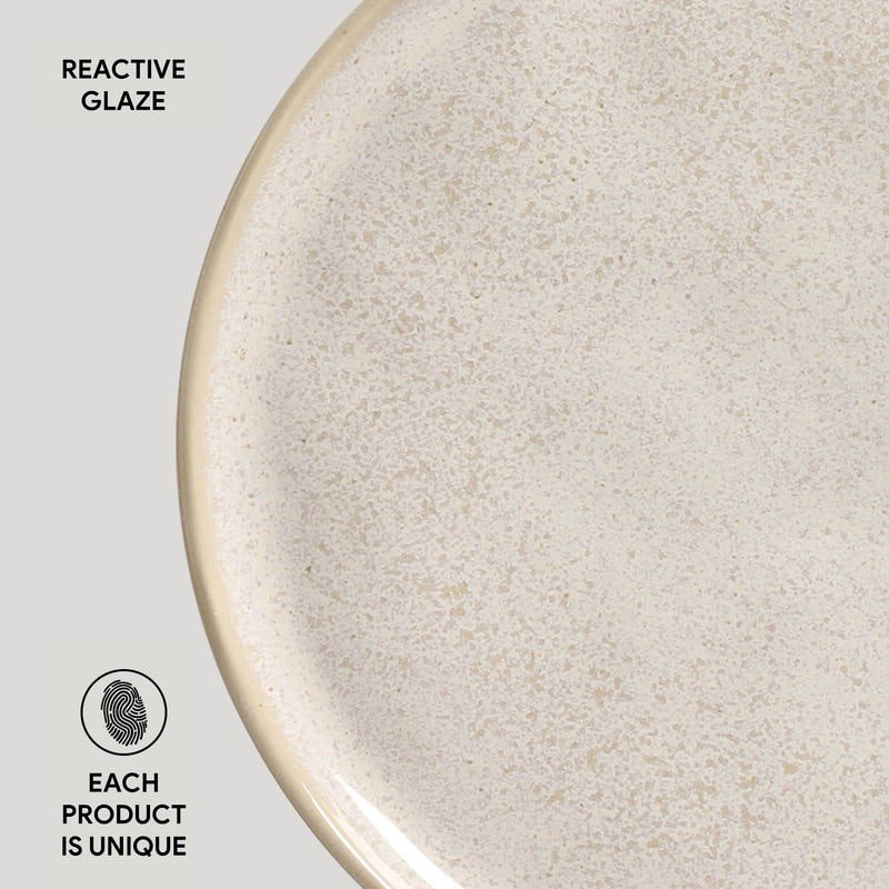 Dessert Plate Set of 6 | Premium Porcelain | 36 Patterns | Scratch & Chip Resistant | Microwave & Dishwasher Safe | Porto Brasil