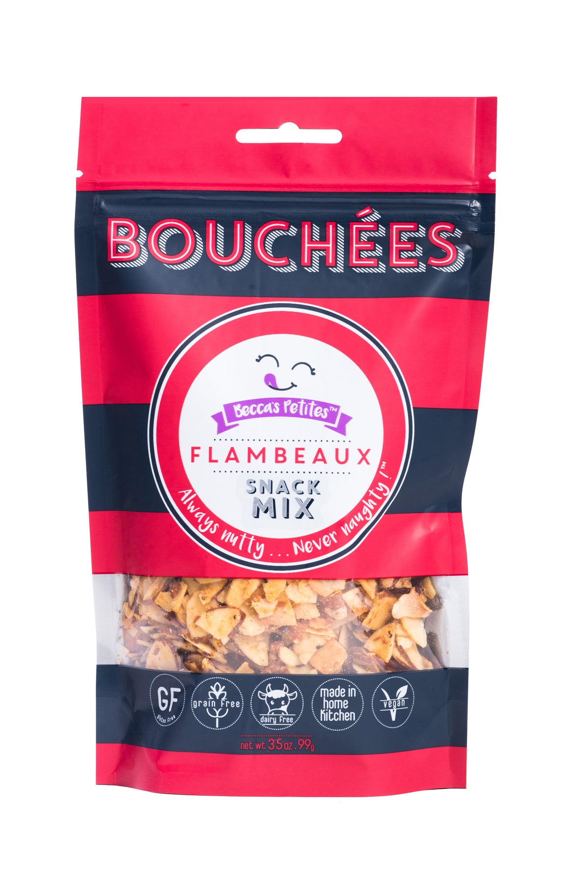 Becca's Petites BOUCHÉES Flambeaux Snack Mix (3.5 oz)