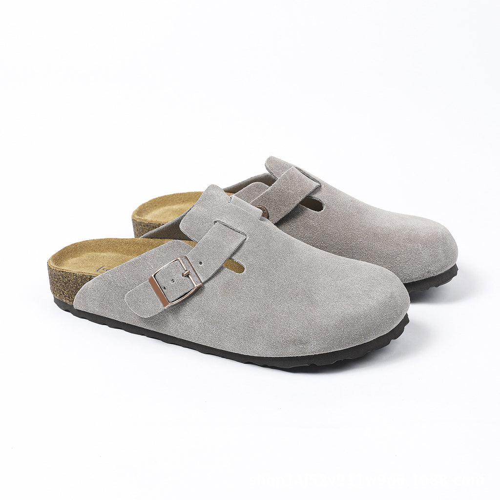 Boston Soft Footbed Suede Mules Fashion Women's Slippers