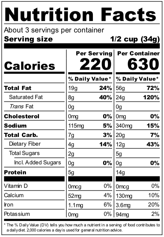 Becca's Petites BOUCHÉES Flambeaux Snack Mix (3.5 oz)