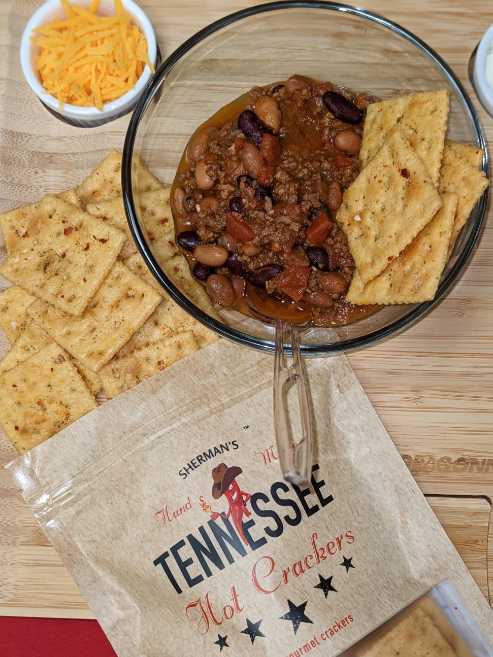 Sherman's Tennessee Hot Crackers, Original Flavor - 12 count case