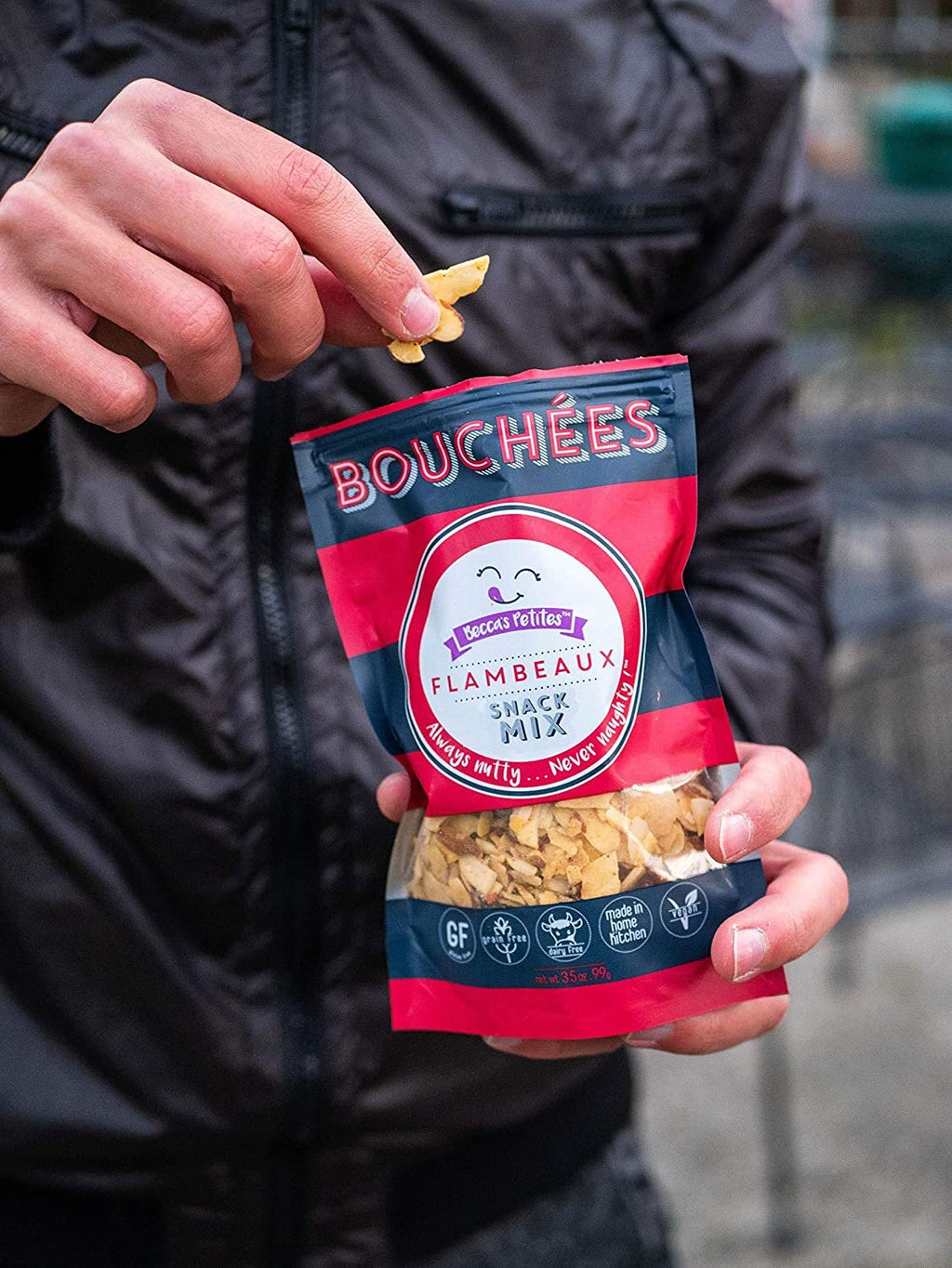 Becca's Petites BOUCHÉES Flambeaux Snack Mix (3.5 oz)