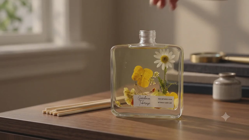 Botanical Reed Diffuser 4 OZ | Unique Gift Idea & Home Decor