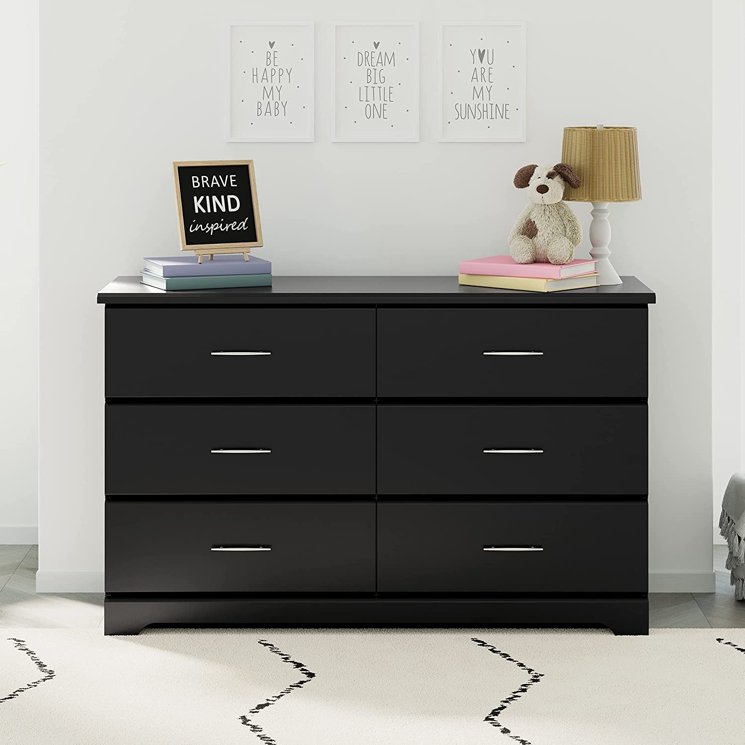 Storkcraft Brookside 6 Drawer Dresser For Nursery Furniture