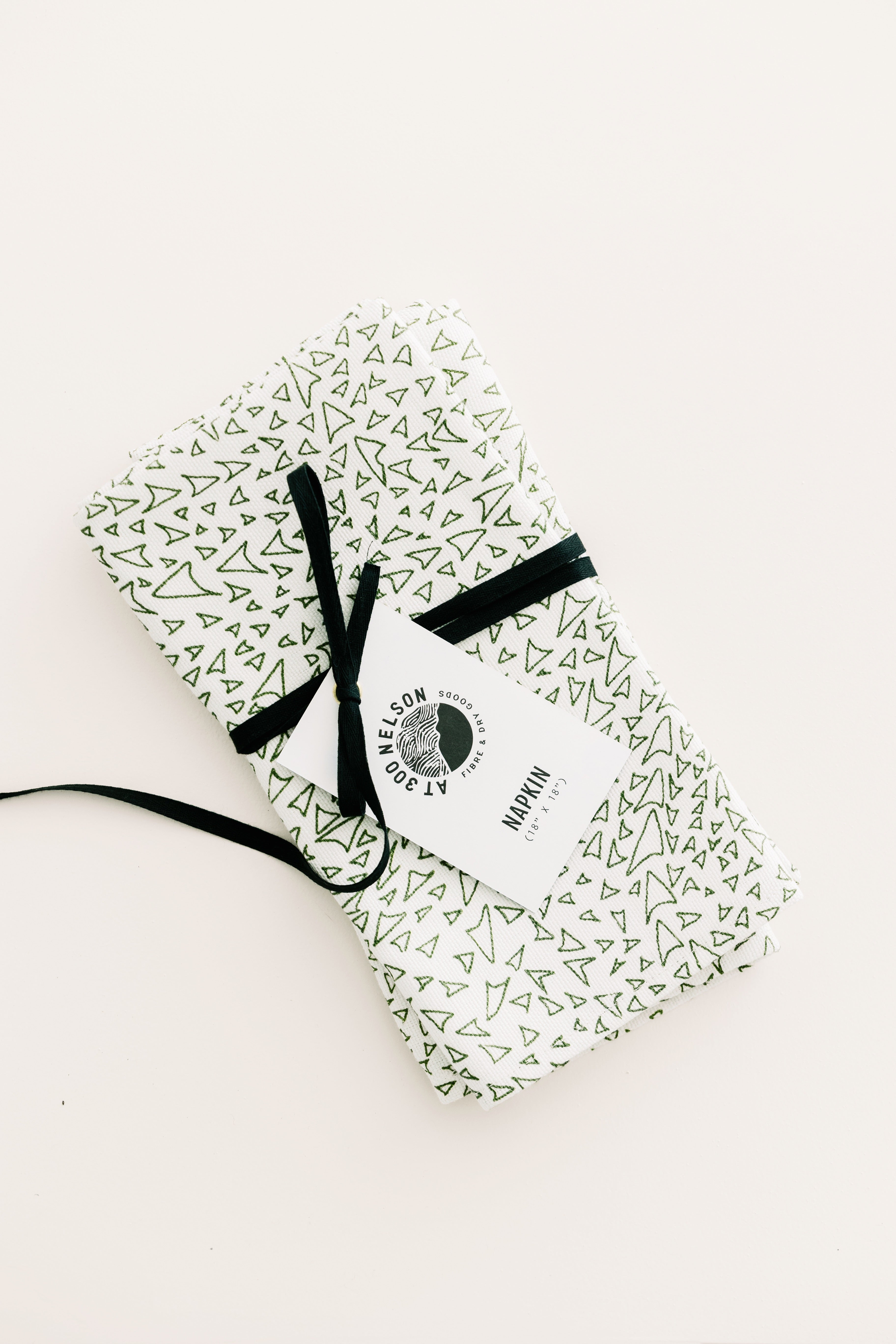 Basilone Napkins in Cereus | Pair of 2 | 55% Linen 45% Cotton | Belgian Yarns | Made in USA | Powered by People