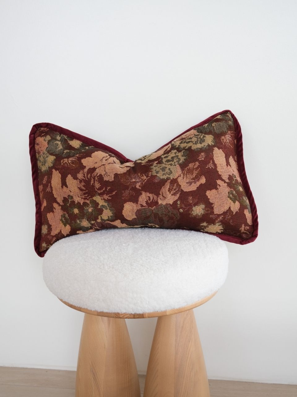 Tapestry Lumbar Couch Pillow | Reversible | European Romance Collection