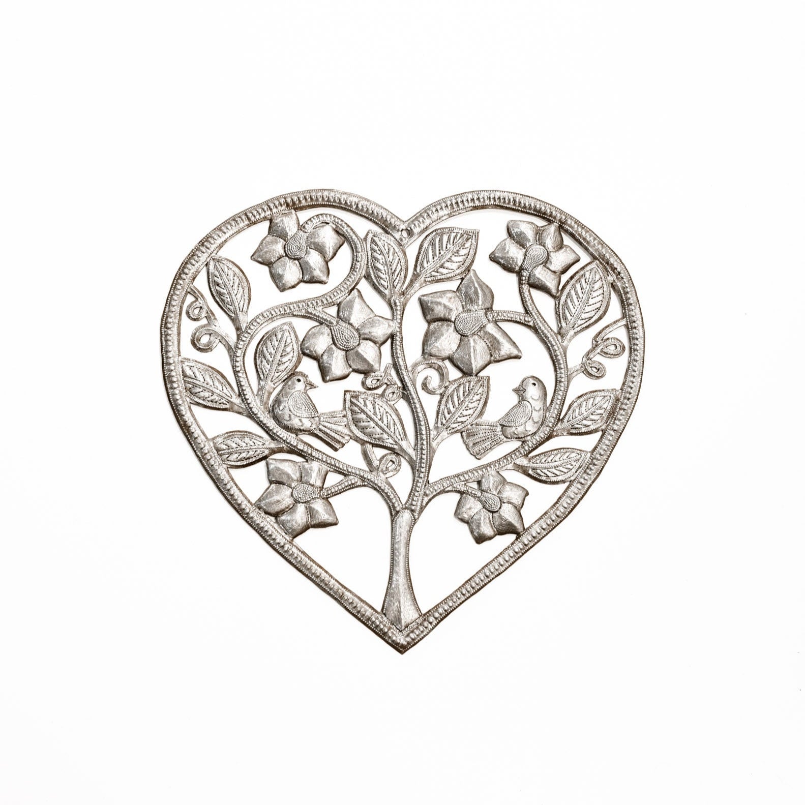 A Full Heart – Handcrafted Metal Wall Art