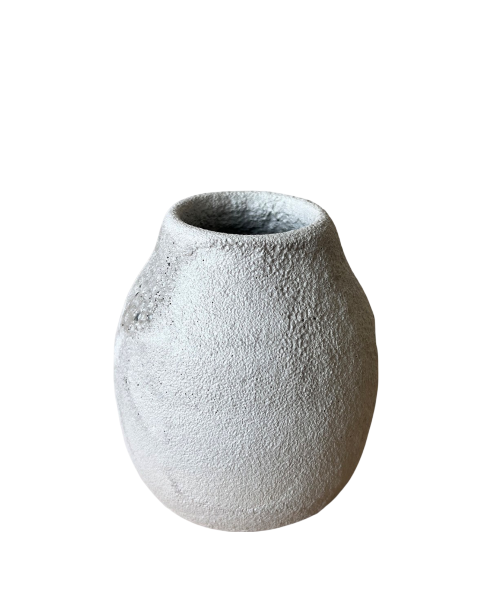 Gray Crater Vase Collection – Hand-Thrown Porcelain