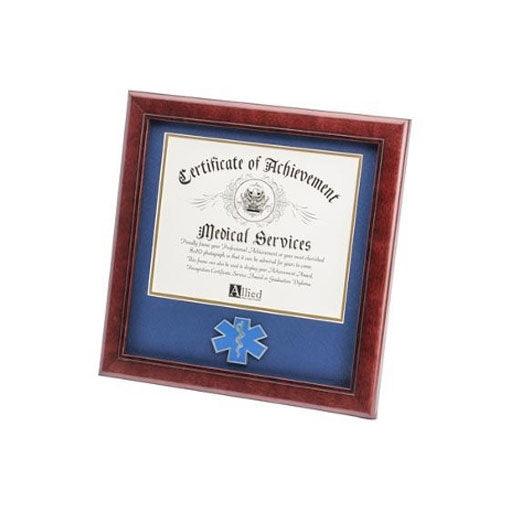 EMS Medallion Frame for 8x10 Certificate Frame