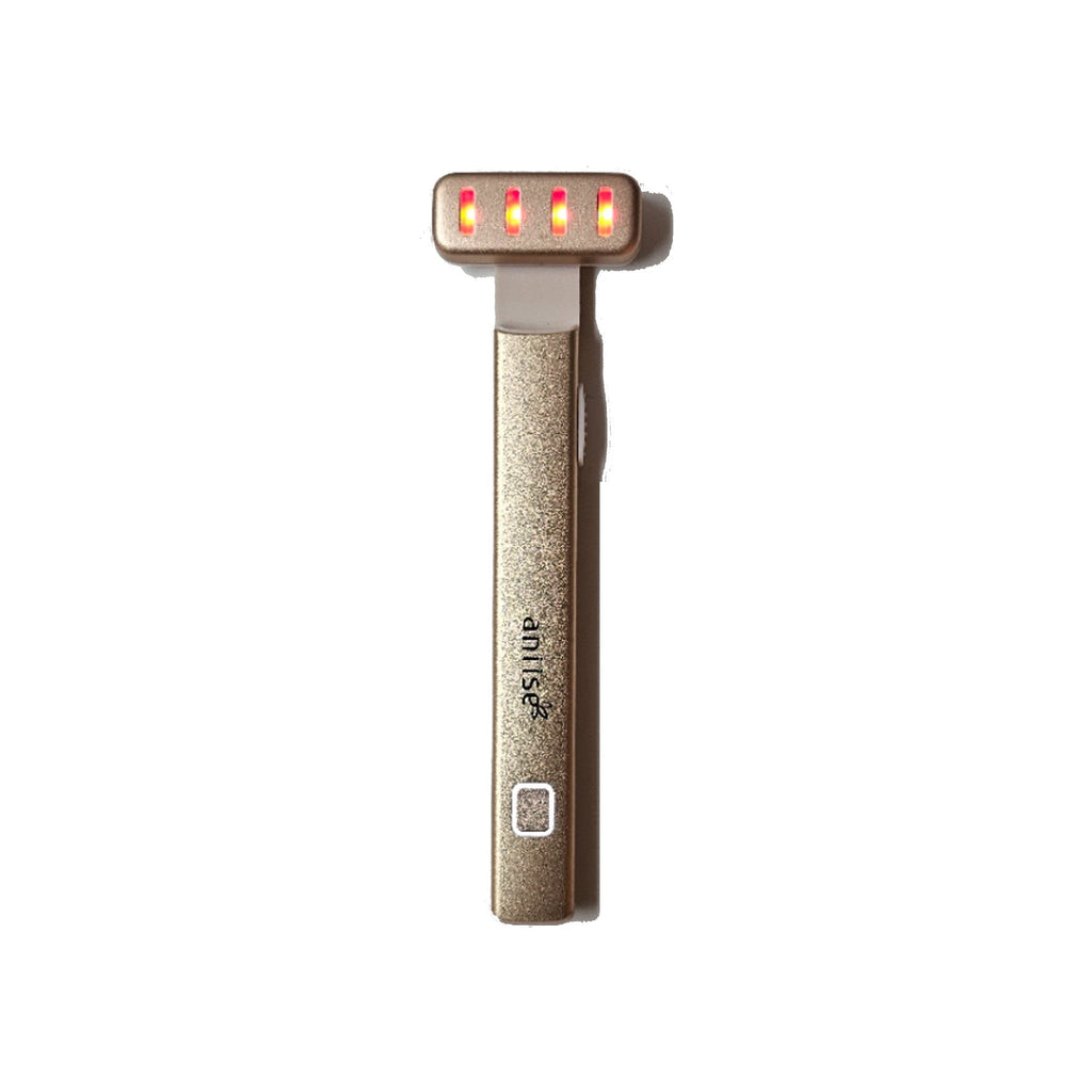 Face & Eye Therapy Wand | Microcurrent, Red & Blue Light, Sonic Vibration & Thermotherapy | Anti-Aging | Aniise