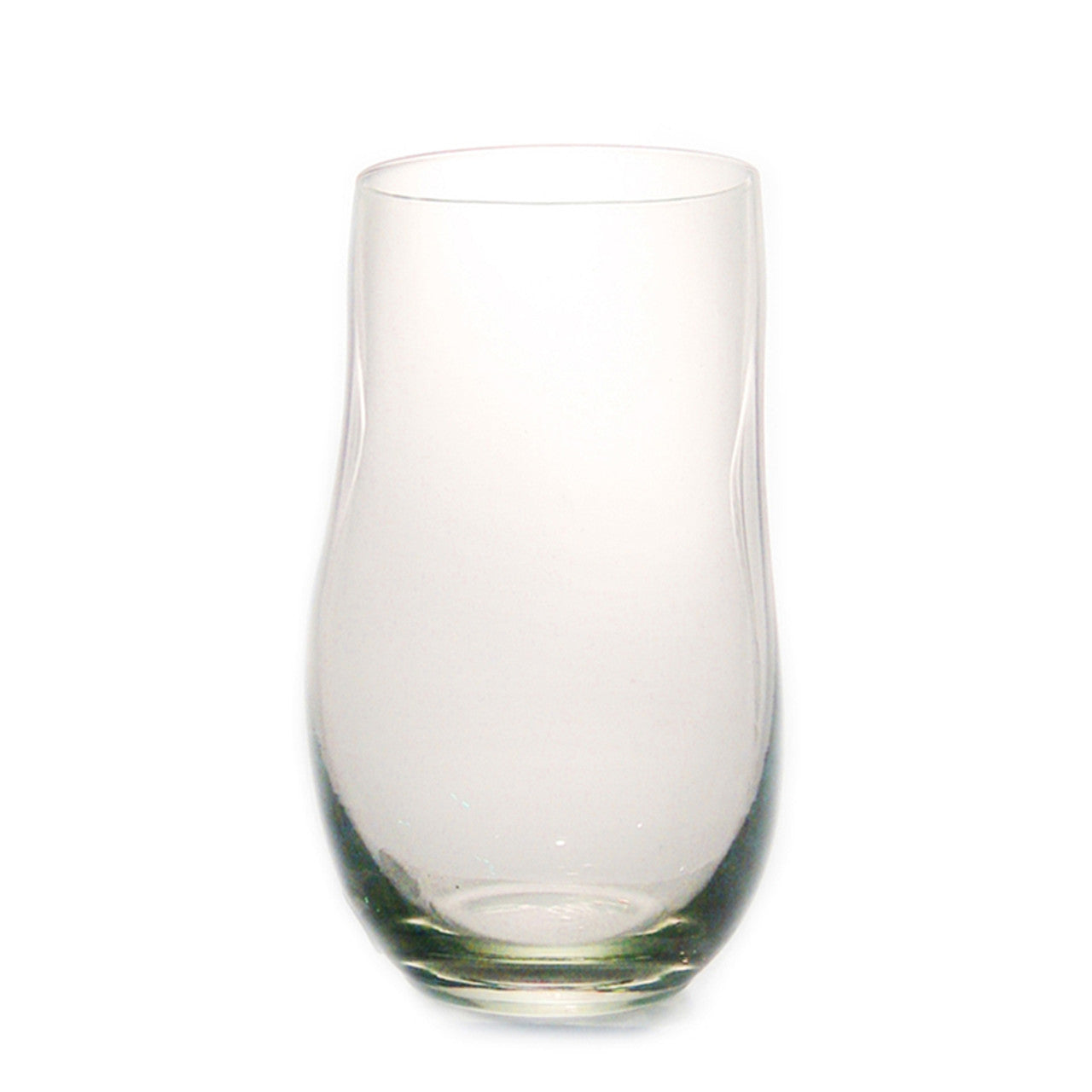 Dented Water Glass | Handmade from Recycled Glass | 17 oz | Made in Eswatini