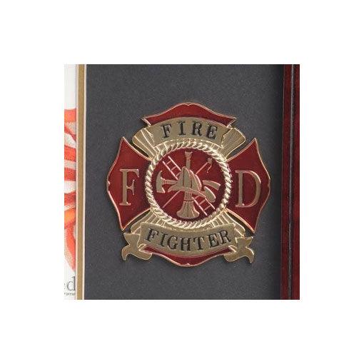 Firefighter Medallion Portrait Picture Frame