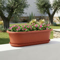 UV Resistant Garden Flower Pot with Plate