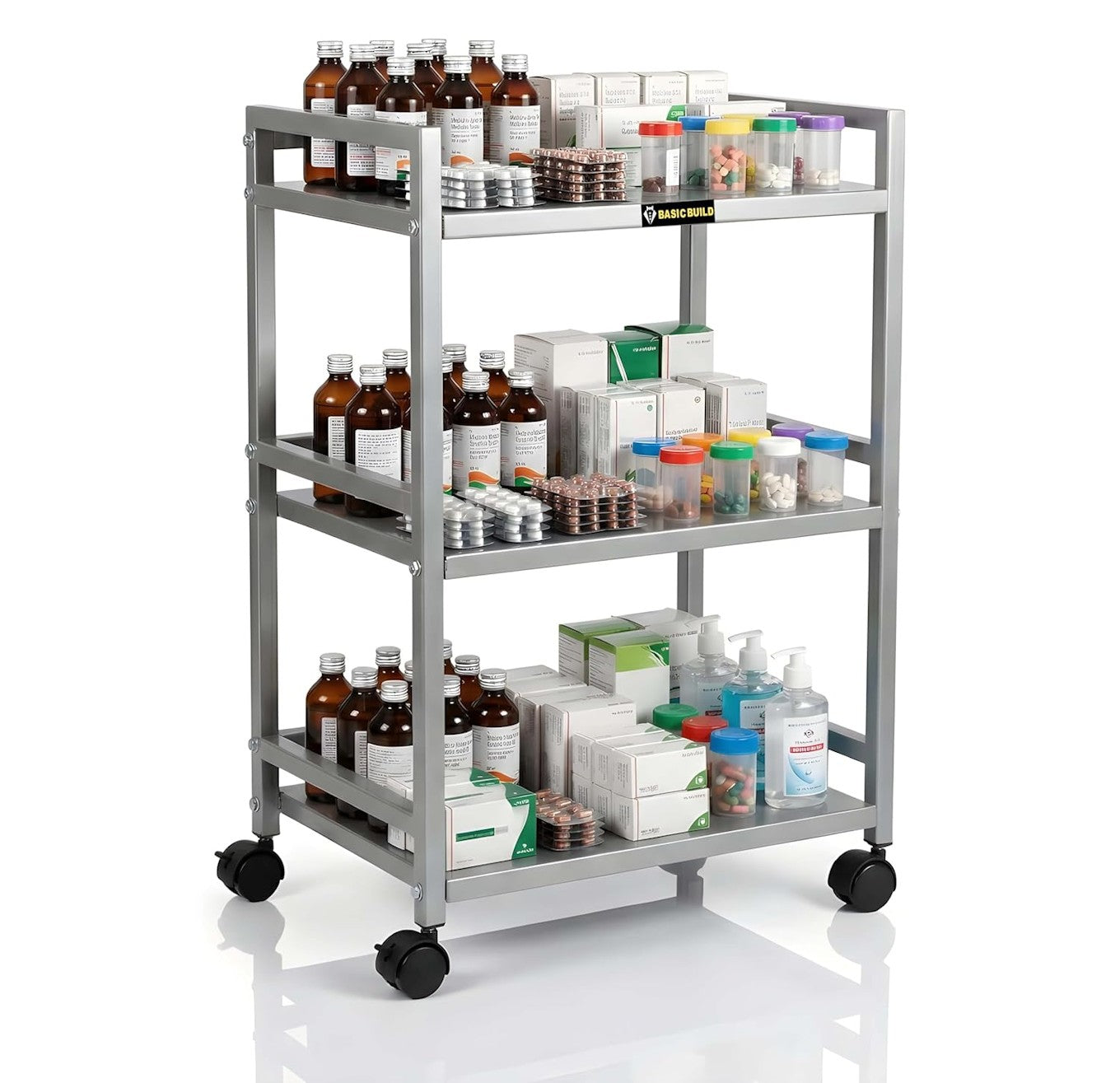 Multipurpose Storage Cart for Home and Office