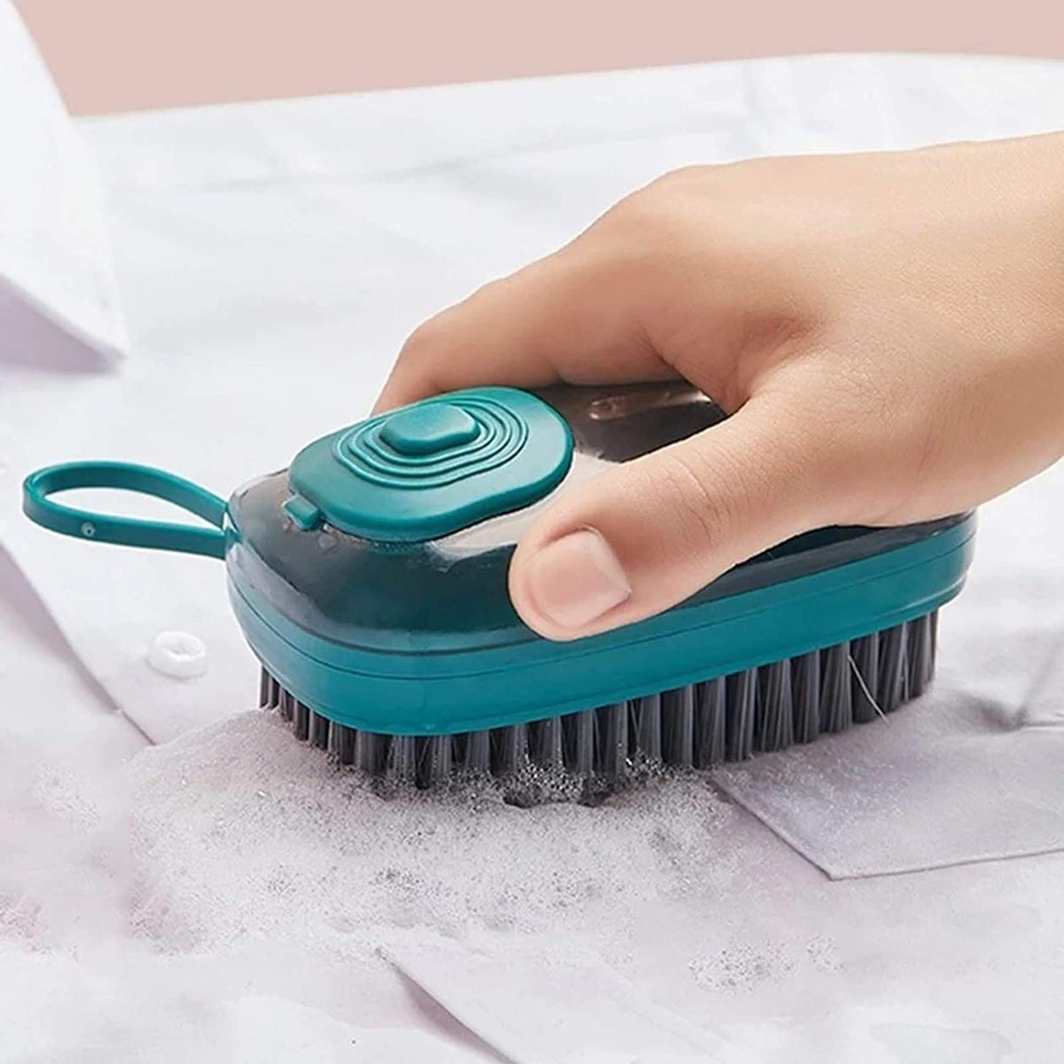 3-in-1 Cleaning Brush with Soap Dispenser