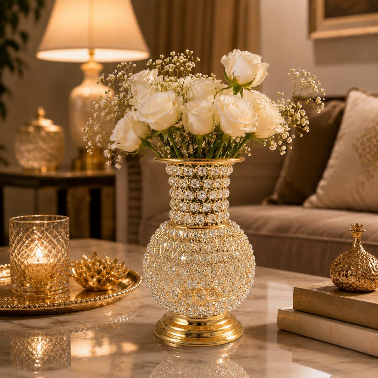 Ceramic Style Decorative Vase