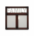 FAMILY Double Photo Picture Frame