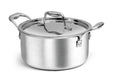 Signoraware Artista Triply Stainless Steel Pot with Lid | 2700ml | 18x18cm