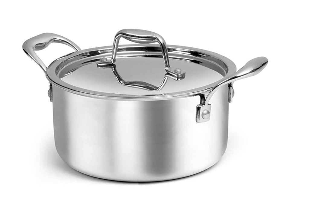 Signoraware Artista Triply Stainless Steel Pot with Lid | 2700ml | 18x18cm