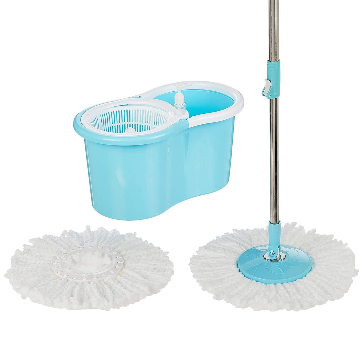 Stainless Steel Spin Mop with Pad