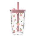 Coffee Glass Sipper Tumbler 400ml