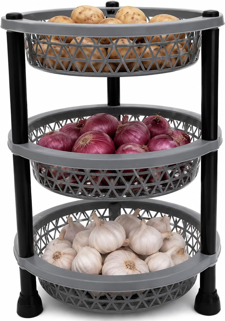 Space Efficient Storage Trolley for Home