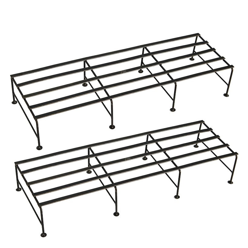 Metal Plant Stand & Rack | Indoor & Outdoor | Black | 60cm