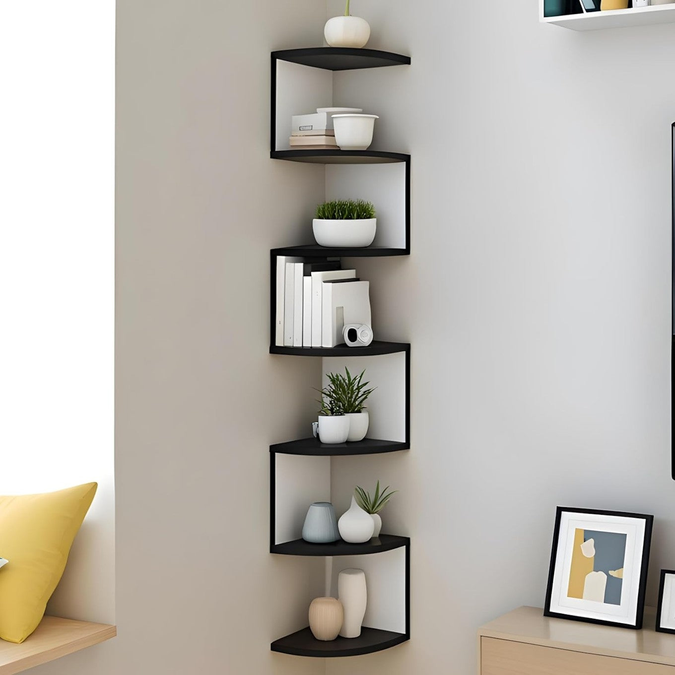 Space Saving Wall Shelf for Everyday Use